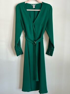 green goddess dressing recipe vegan Boden Women's Mae Linen Blend Shirt Dress in Green main image 1
